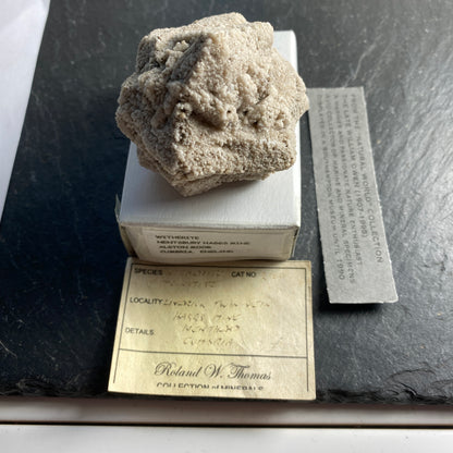 WITHERITE RARE SPECIMEN FROM HAGGS MINE, CUMBRIA 110g MF1381