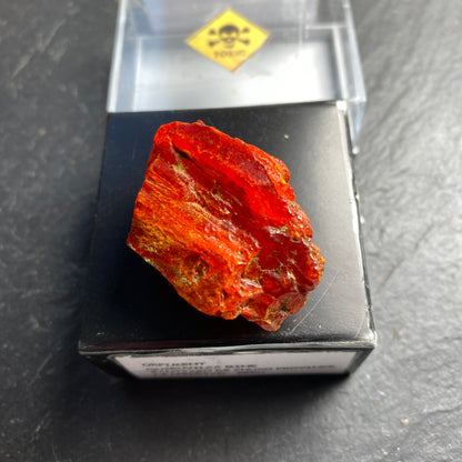 ORPIMENT CRYSTALLISATION FROM QUIRUVILCA MINE, PERU 18g MF1382