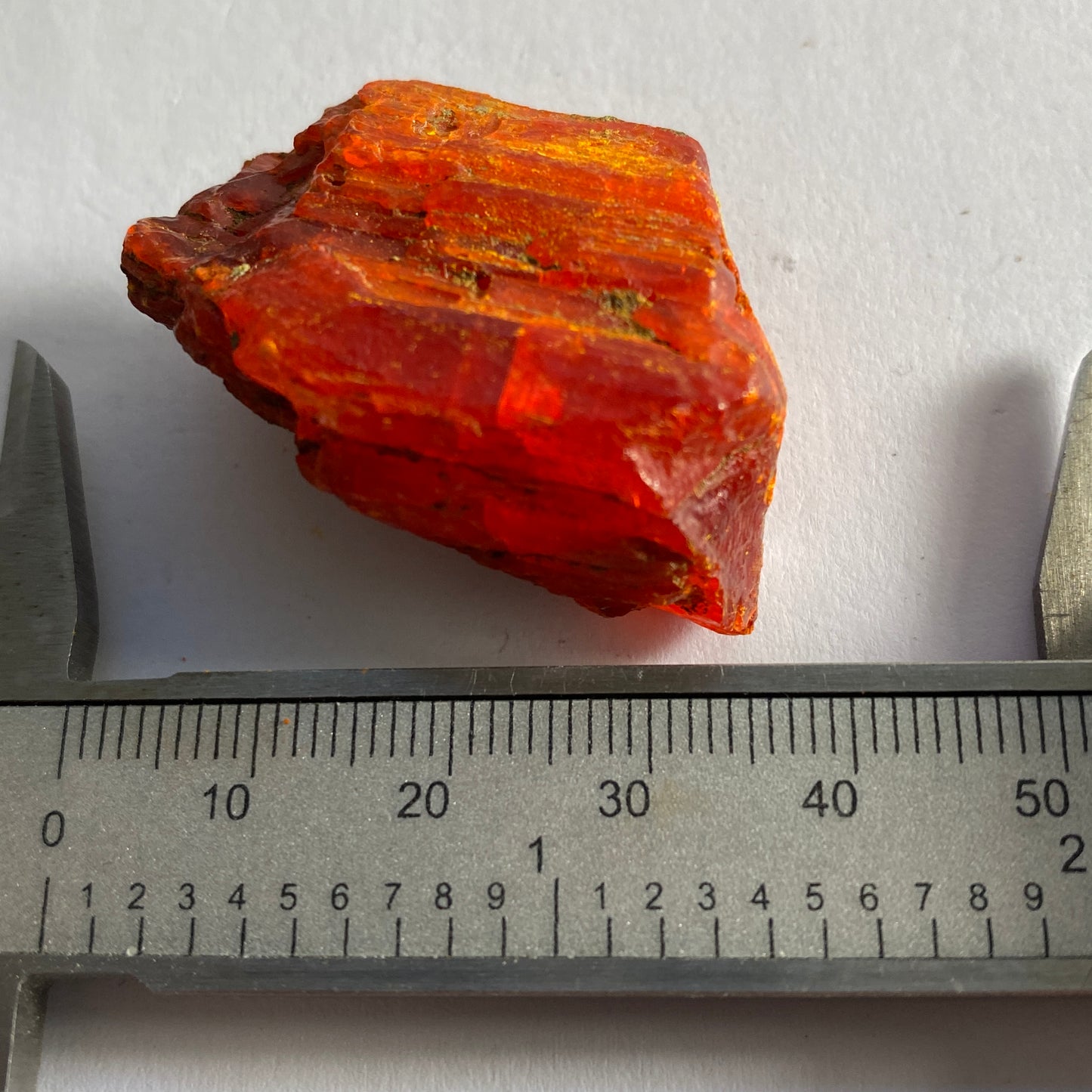 ORPIMENT CRYSTALLISATION FROM QUIRUVILCA MINE, PERU 18g MF1382