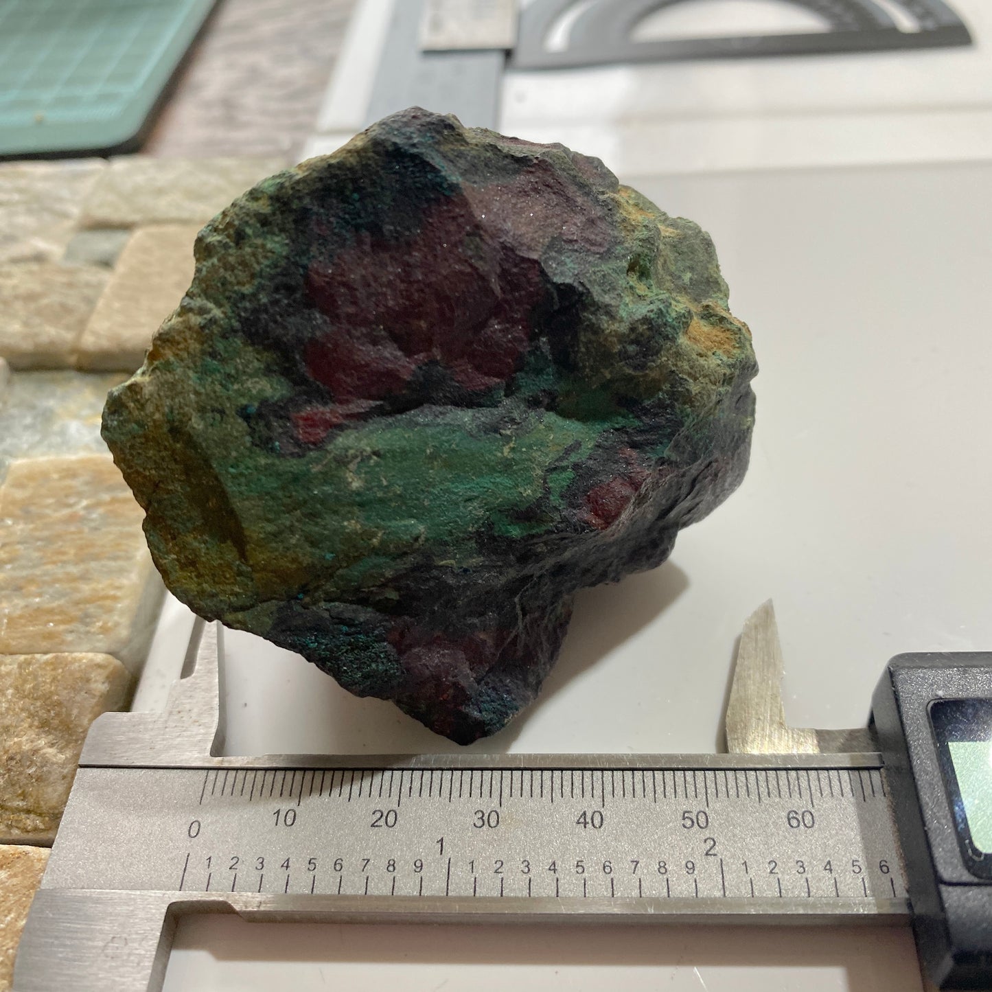CUPRITE & MALACHITE [ETC] : ROBINSON MINING DISTRICT, NEVADA, U.S.A. 222g MF1750