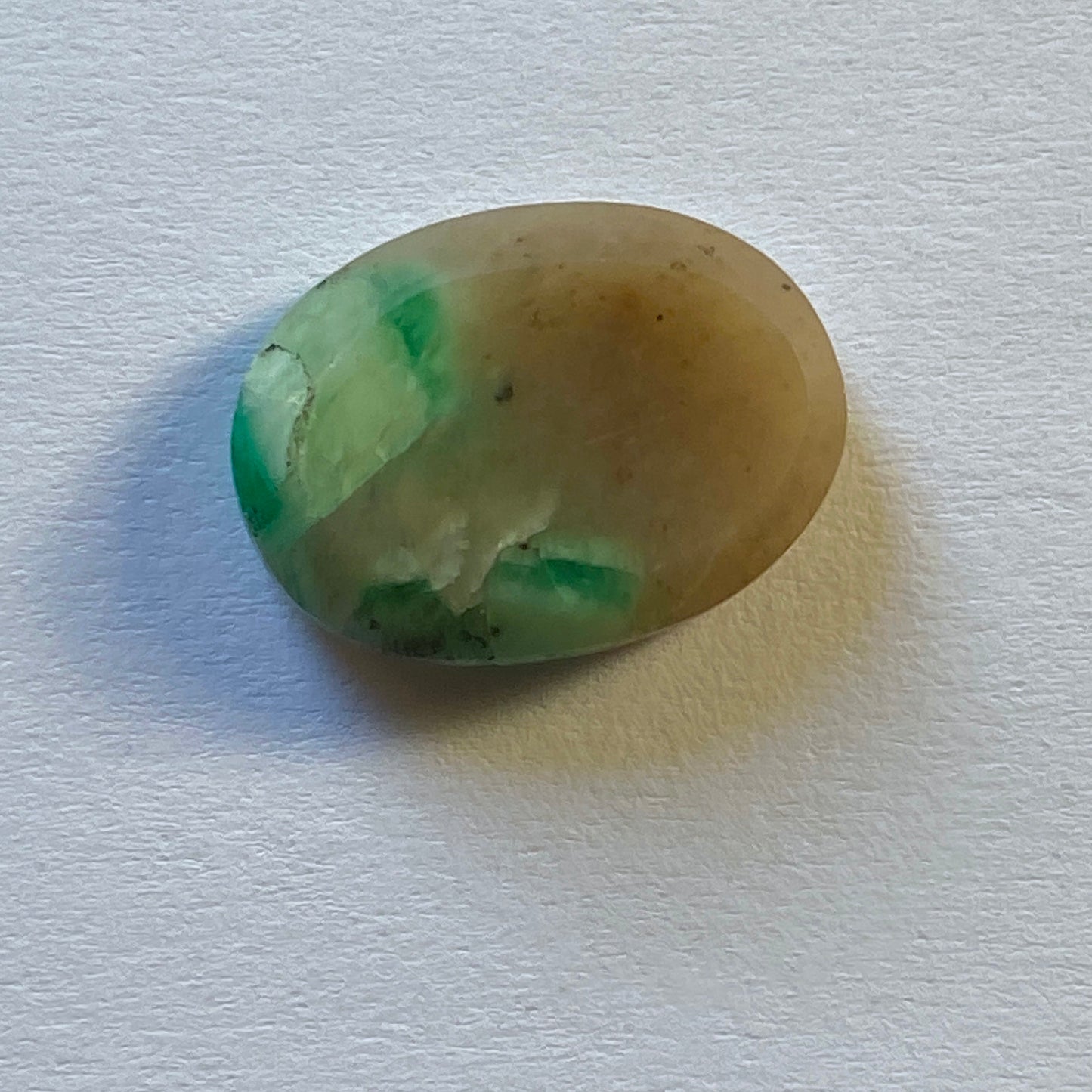 EMERALD BERYL IN QUARTZ GEMSTONE, NATURAL MINED FROM BRAZIL 8.55Ct MFG2193