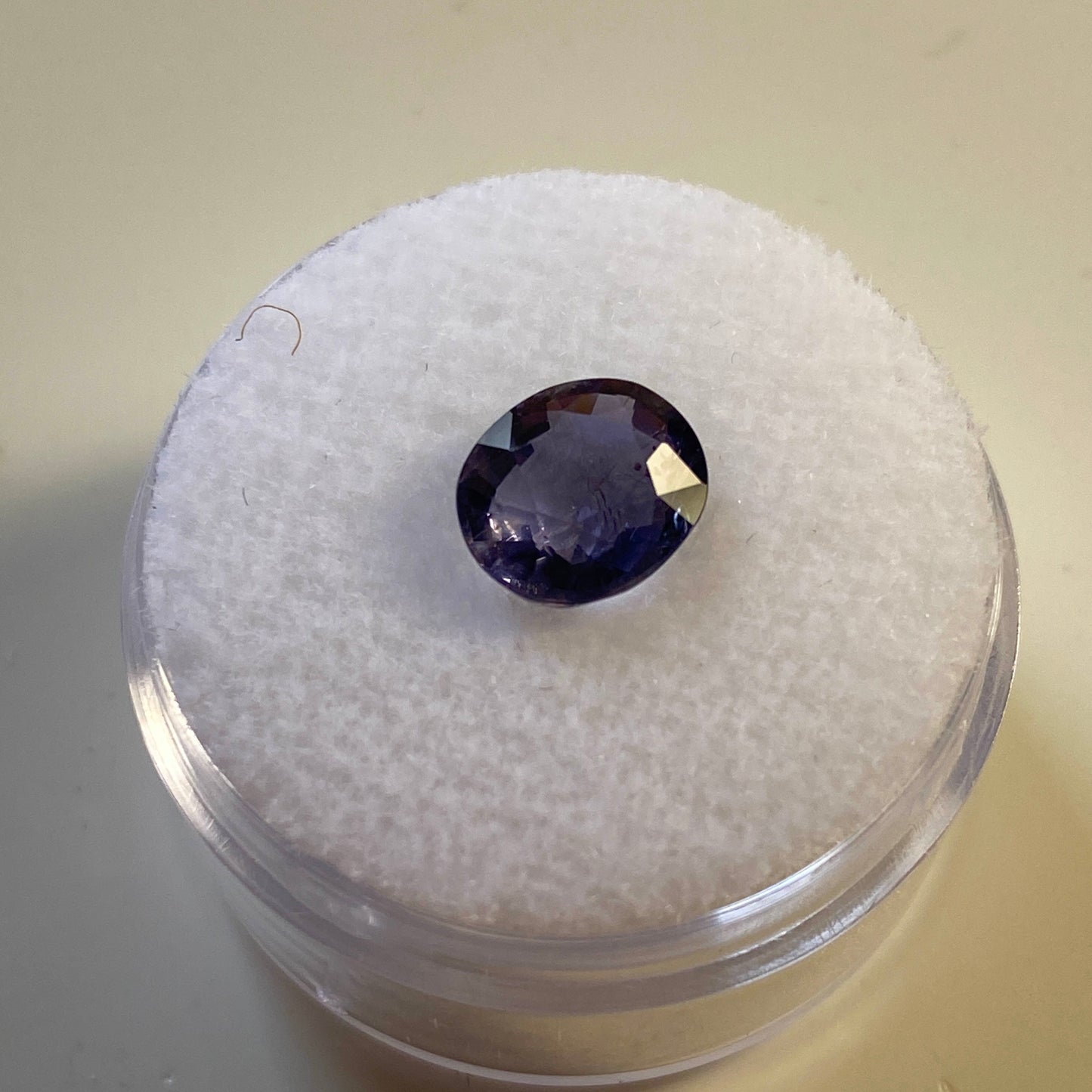 IOLITE [CORDIERITE] GEMSTONE NATURAL MINED - BABATI, TANZANIA 1.58Ct MFG1617