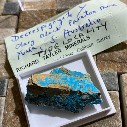 DECRESPIGNYITE Y - OLARY BLOCK, PARATOO MINE, SOUTH AUSTRALIA 7g MF4238