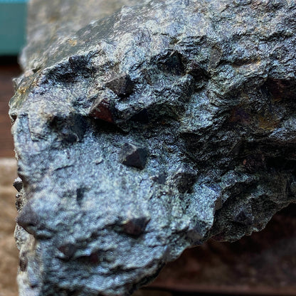 MAGNETITE IN CHLORITE SCHIST : PUNDY GEO, SHETLAND, SCOTLAND 362g  MF5271