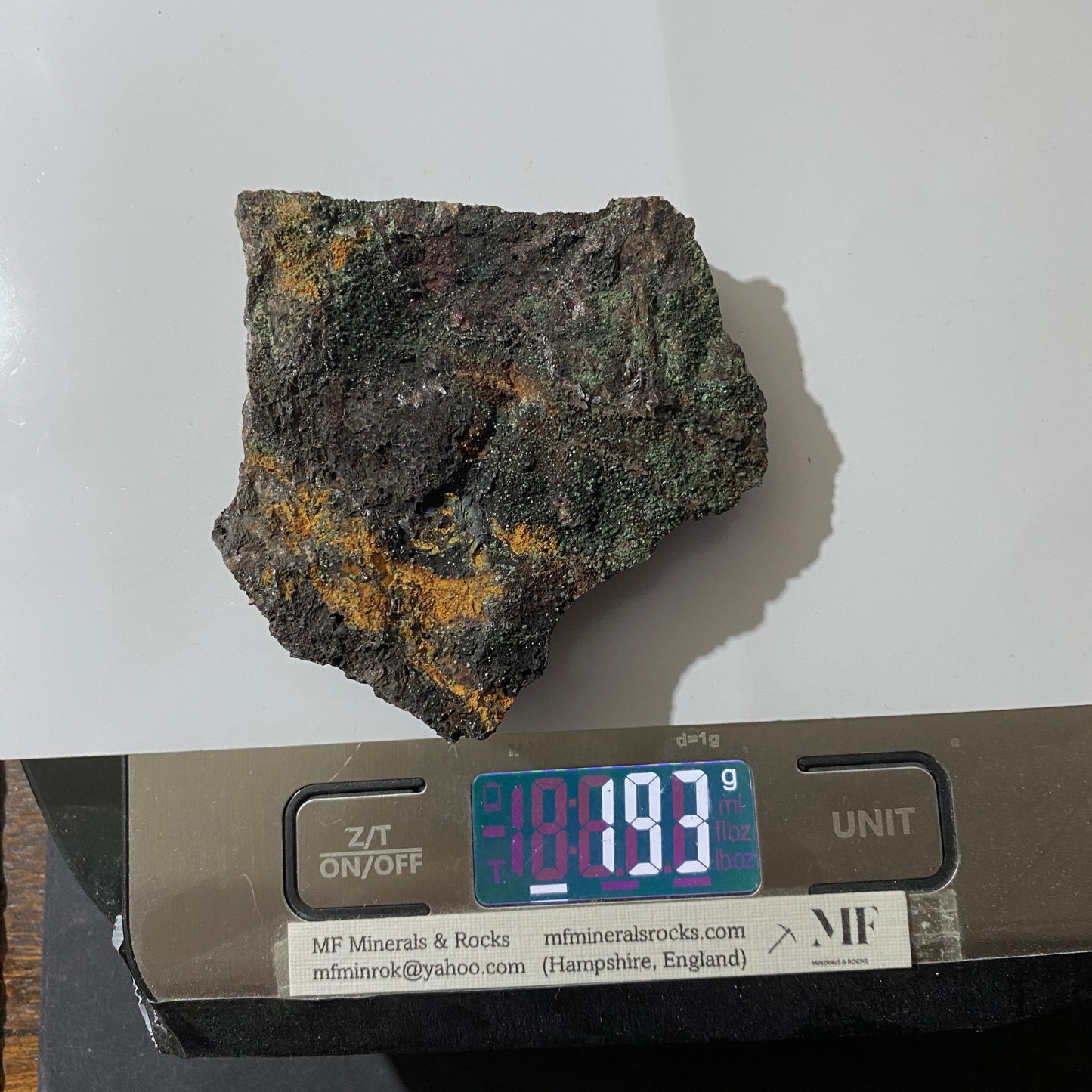 CHALCOSIDERITE : WHEAL PHOENIX, LINKINHORNE, CORNWALL, ENGLAND 193g MF4609