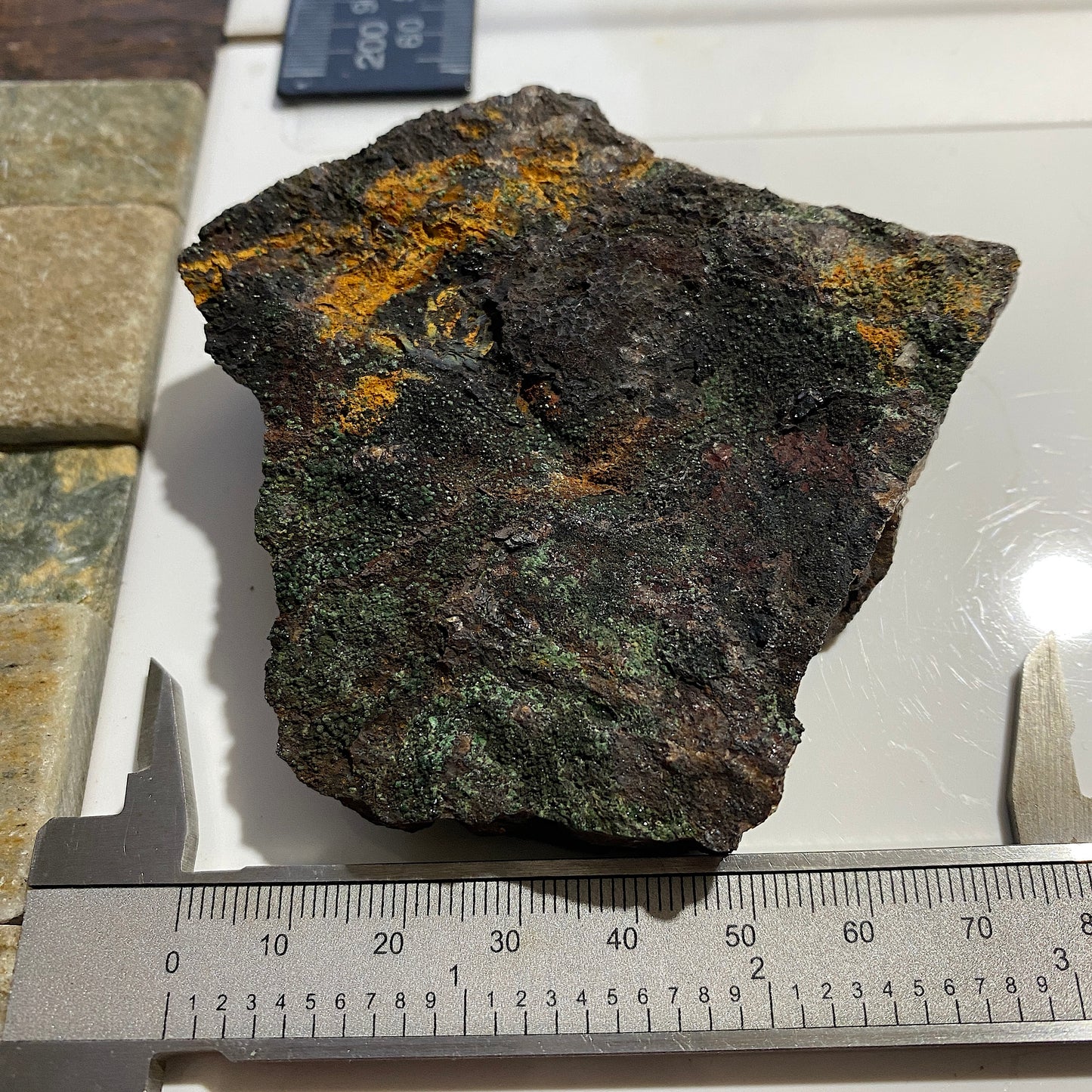 CHALCOSIDERITE : WHEAL PHOENIX, LINKINHORNE, CORNWALL, ENGLAND 193g MF4609