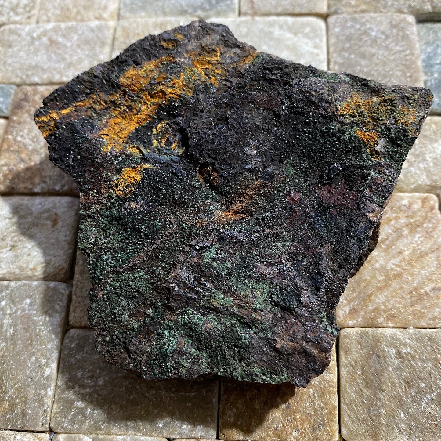 CHALCOSIDERITE : WHEAL PHOENIX, LINKINHORNE, CORNWALL, ENGLAND 193g MF4609