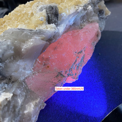 CALCITE ASSEMBLAGE - EGREMONT, COPELAND, CUMBRIA, ENGLAND 749g MF4448