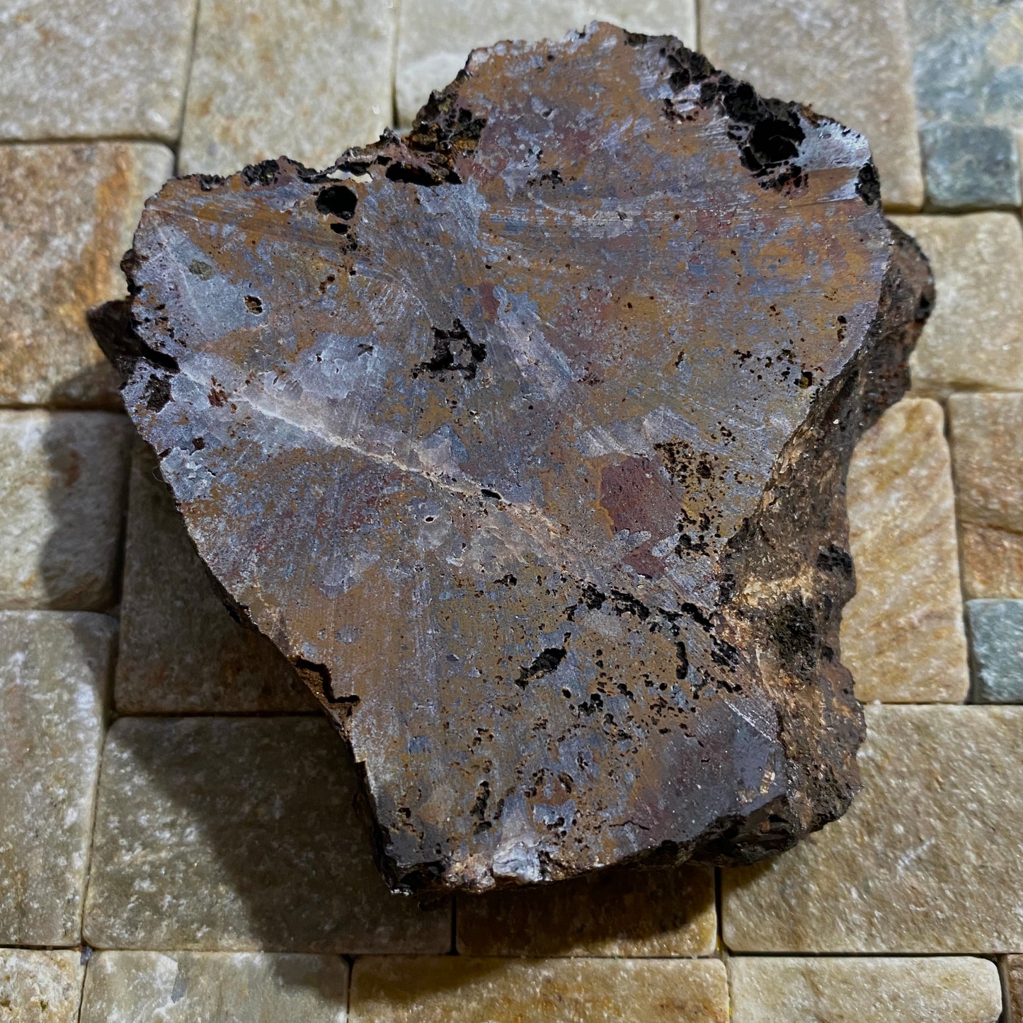 CHALCOSIDERITE : WHEAL PHOENIX, LINKINHORNE, CORNWALL, ENGLAND 193g MF4609