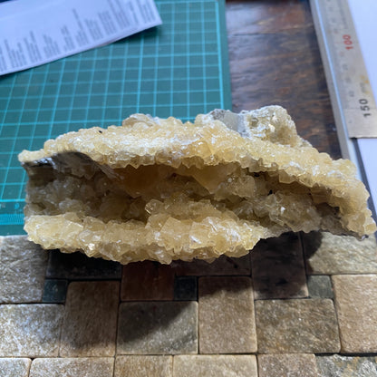 CALCITE ASSEMBLAGE - EGREMONT, COPELAND, CUMBRIA, ENGLAND 749g MF4448