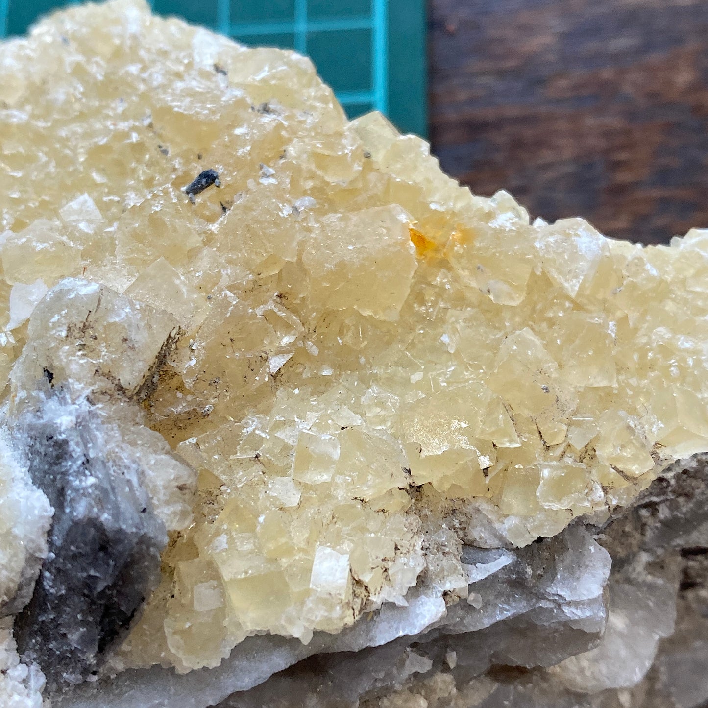 CALCITE ASSEMBLAGE - EGREMONT, COPELAND, CUMBRIA, ENGLAND 749g MF4448