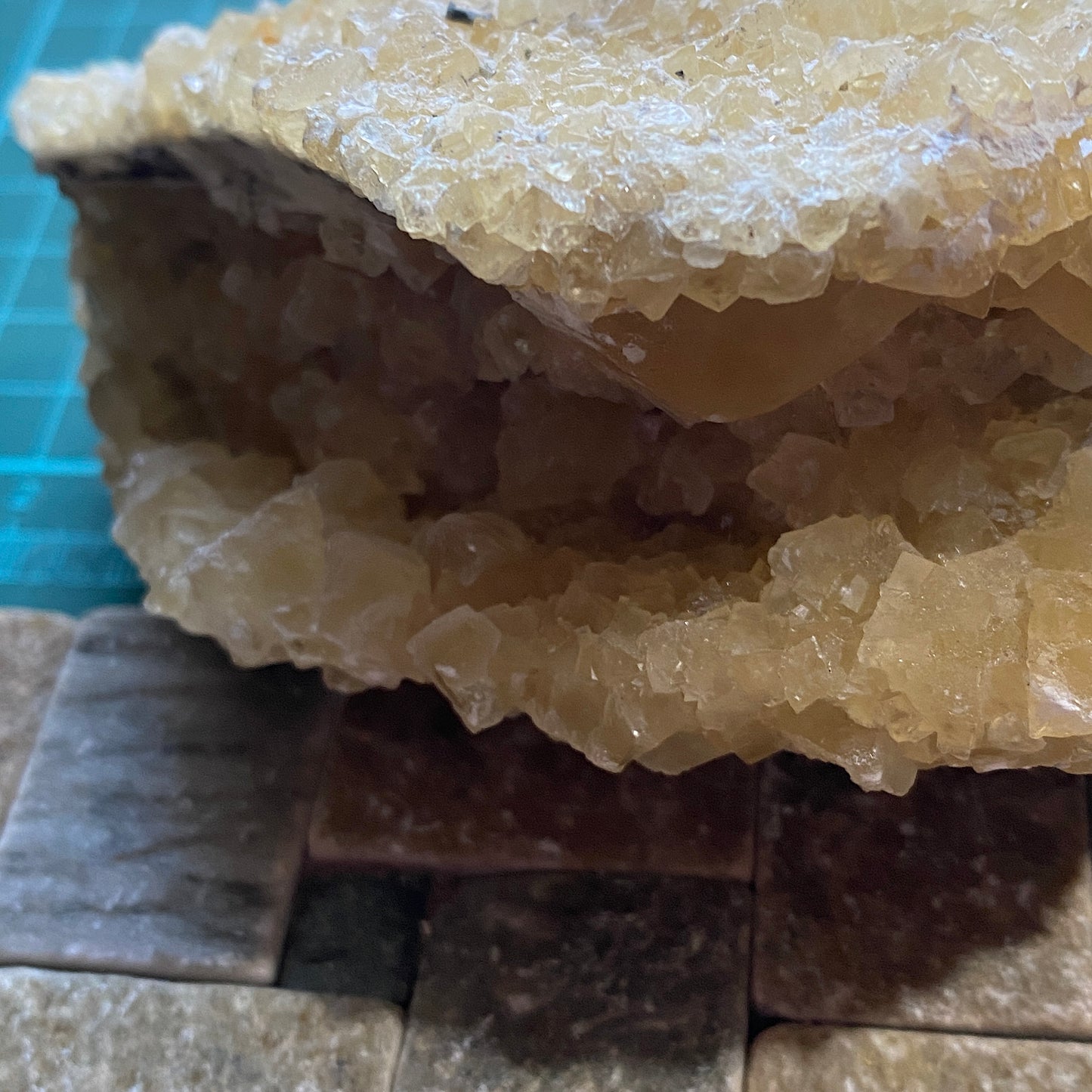 CALCITE ASSEMBLAGE - EGREMONT, COPELAND, CUMBRIA, ENGLAND 749g MF4448
