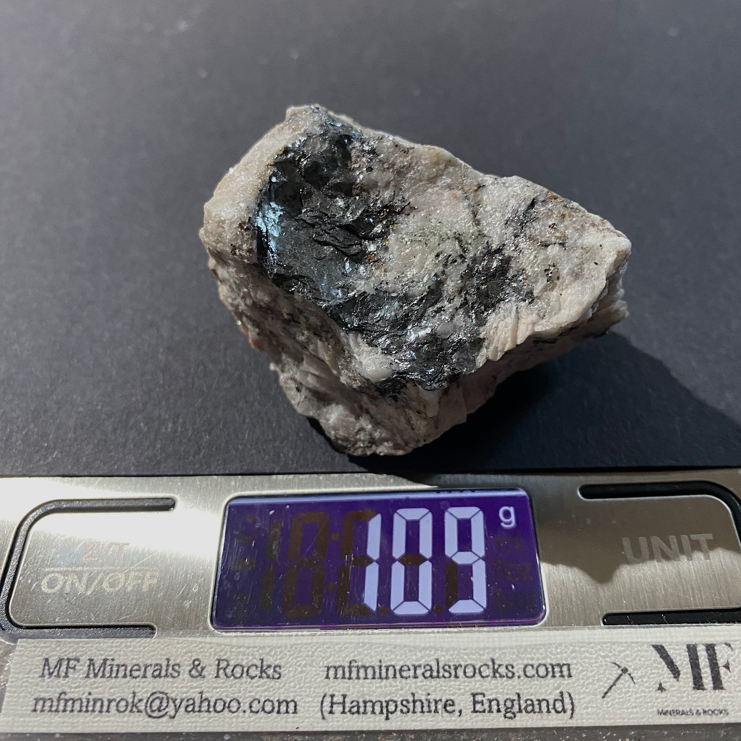 SPECULARITE HEMATITE - BALLYCUMMISK, CO CORK - IRELAND 109g MF4451
