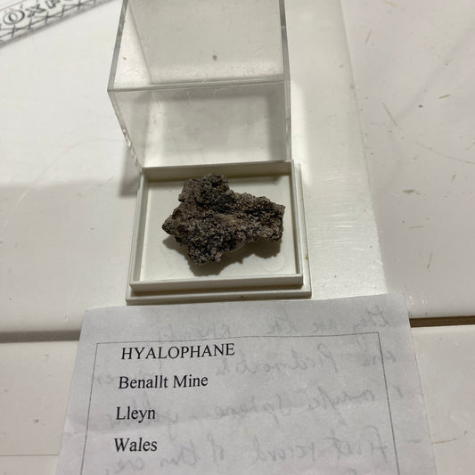 HYLOPHANE [ETC] : BENALLT MINE, RHIW, GWYNEDD - WALES  MF4631