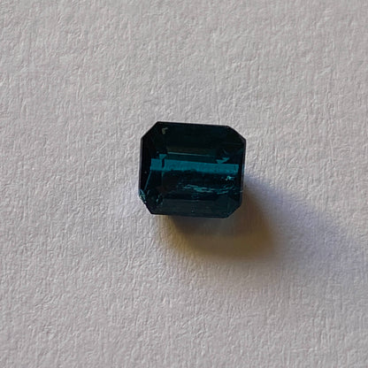 INDICOLITE TOURMALINE NATURAL GEMSTONE - HARAMOSH MTS. PAKISTAN 0.95Ct MFG3023