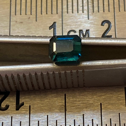 INDICOLITE TOURMALINE NATURAL GEMSTONE - HARAMOSH MTS. PAKISTAN 0.95Ct MFG3023