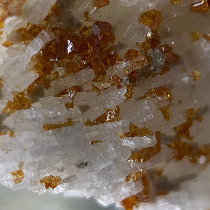 RARE MICROLITE ON ALBITE : IPE MINE, MINAS GERAIS, BRAZIL  MF4657