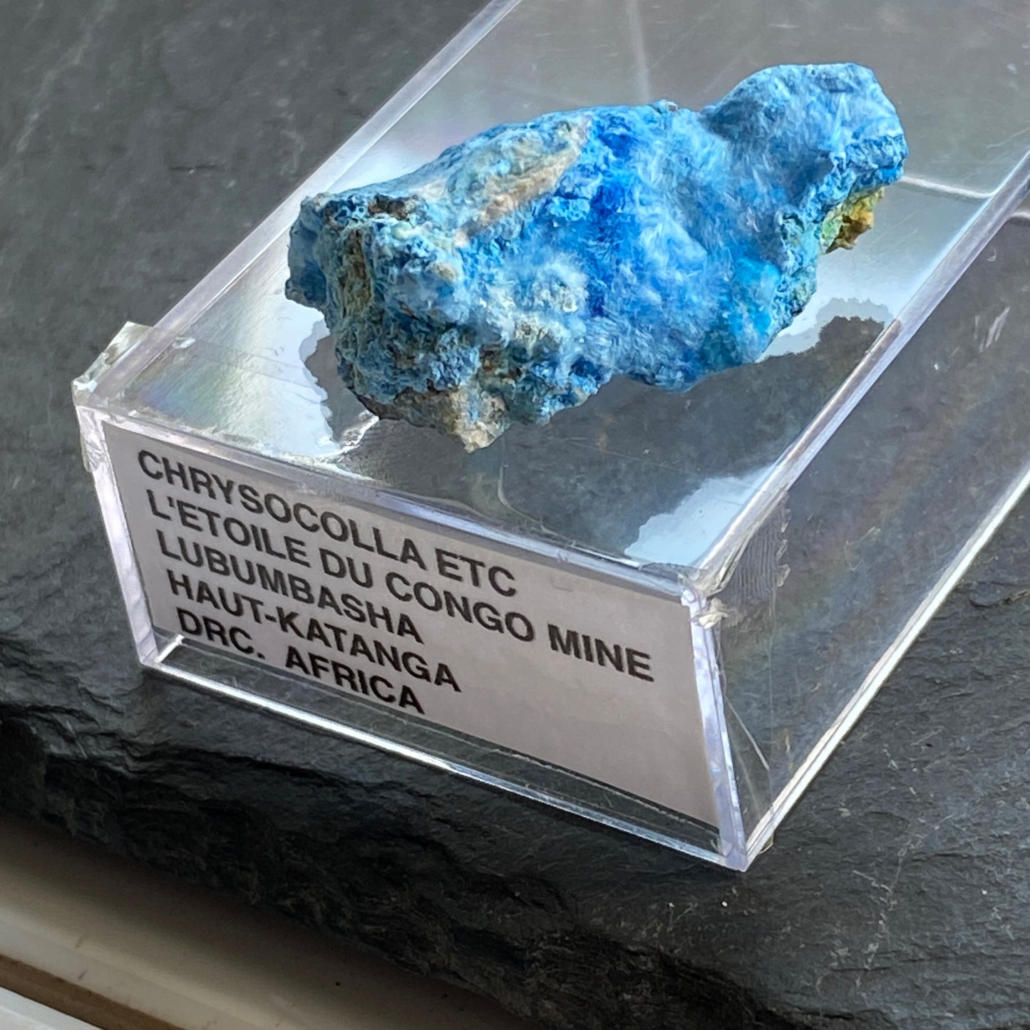 CHRYSOCOLLA ETC FROM L'ETOILE DU CONGO MINE, D.R.C. 8g MF1393