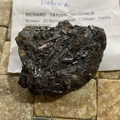 ZINKENITE : SAN JOSE MINE, ORURO, BOLIVIA    67g        MF4645