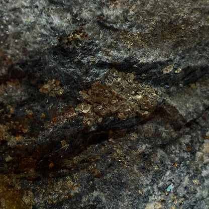 ARSENOPYRITE [ETC] : POLDICE MINE, GWENNAP, CORNWALL, ENGLAND 162g MF5280