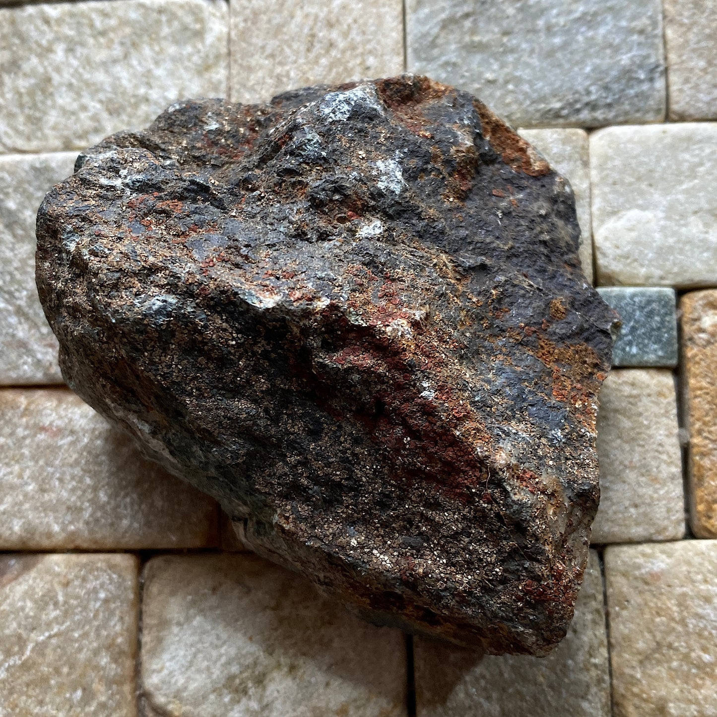 ARSENOPYRITE [ETC] : POLDICE MINE, GWENNAP, CORNWALL, ENGLAND 162g MF5280