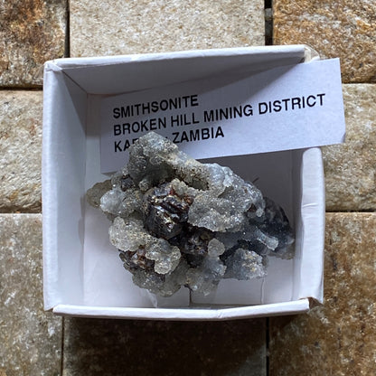 SMITHSONITE : BROKEN HILL MINES, KABWE, CENTRAL PROVINCE, ZAMBIA 11g MF5283