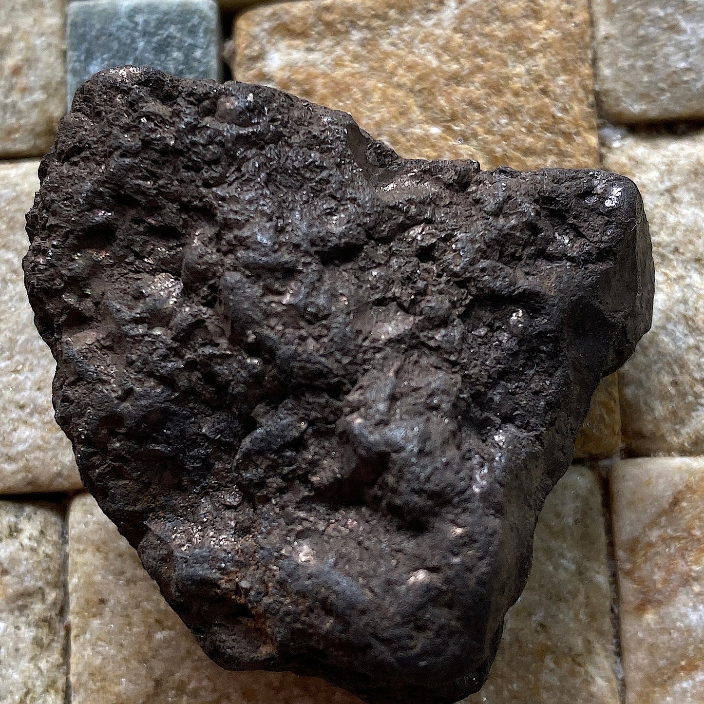 INTERESTING MANGANESE/MANGANITE PIECE : MAMATWAN MINE, NORTHERN CAPE, SOUTH AFRICA 76g. MF5284