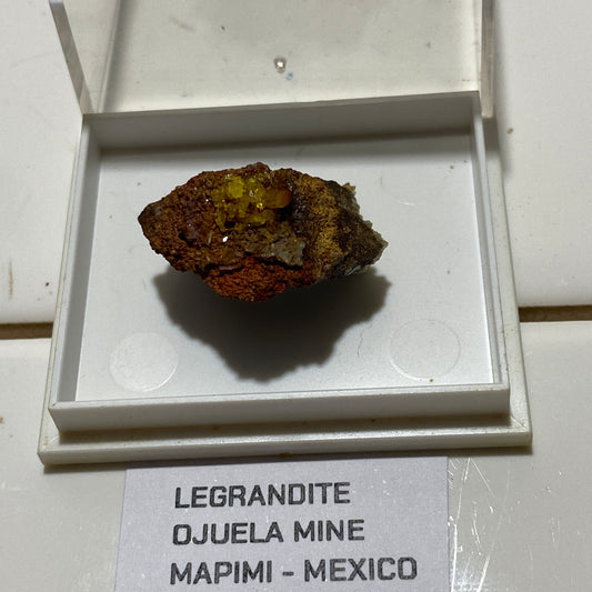 LEGRANDITE : OJUELA MINE, MAPIMI, MEXICO. MF4660