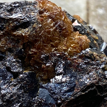 SPHALERITE/SIDERITE : WHEAL BETSY, MARY TAVY, TAVISTOCK, DEVON 132g MF5285