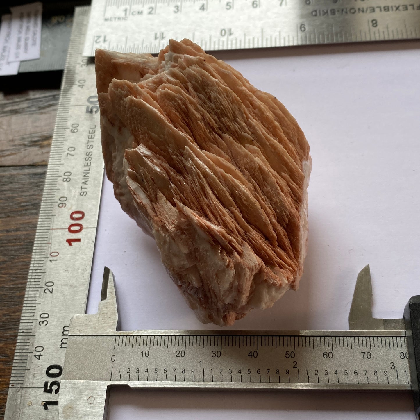 BARYTE  - "COCKSCOMB VARIETY" - TAFFS WELL QUARRY, WALES, U.K. 385g MF2082