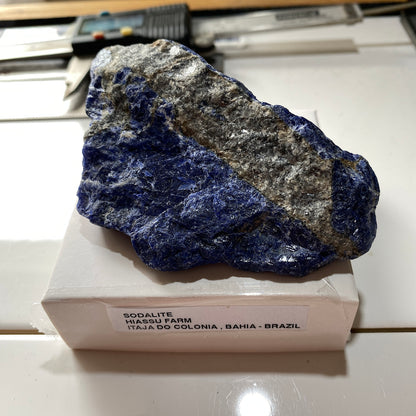 SODALITE : HIASSU FARM, ITAJA DO COLONIA, BAHIA, BRAZIL  146g MF5286