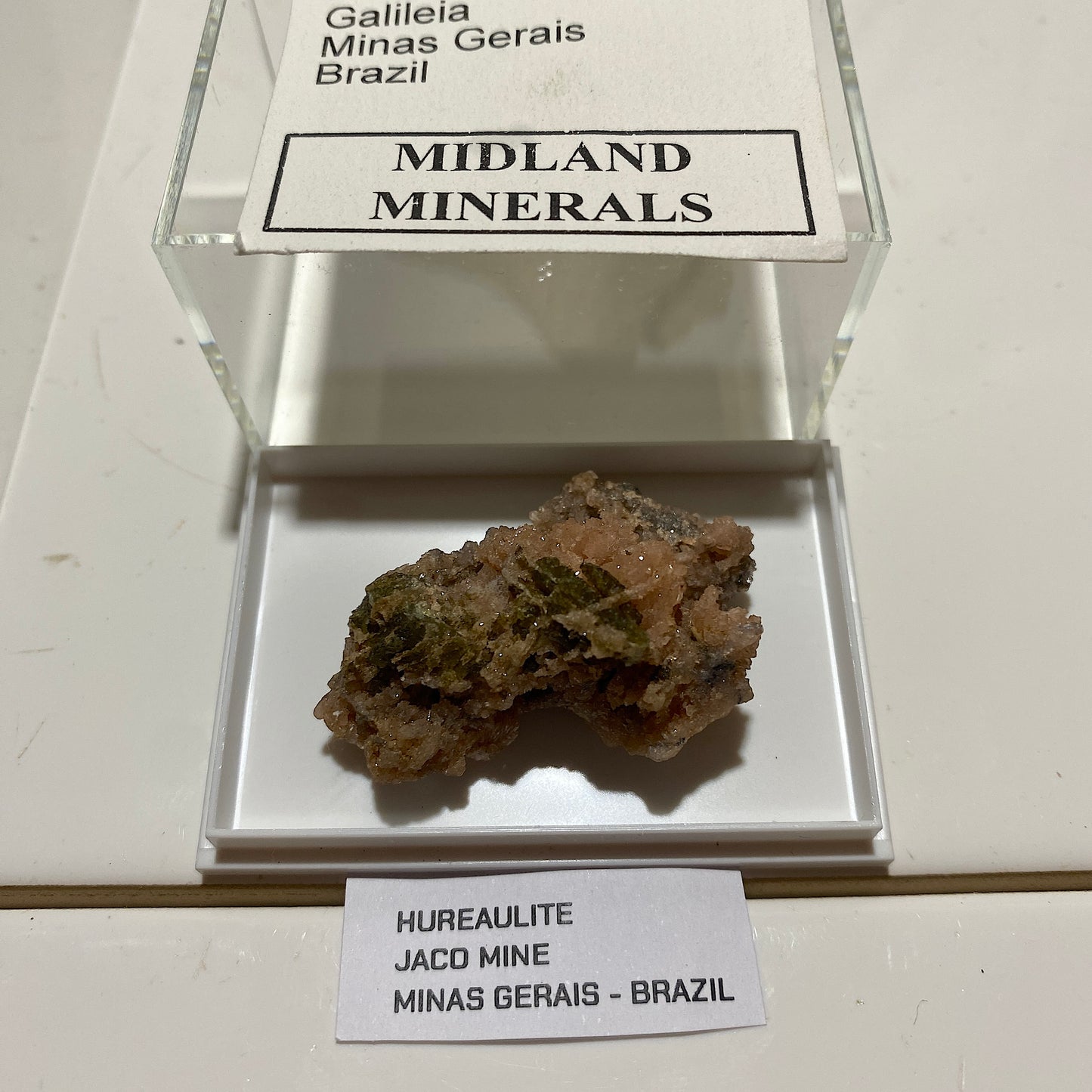 HUREAULITE : JACO MINE, GALILEIA, MINAS GERAIS, BRAZIL 12g MF4658