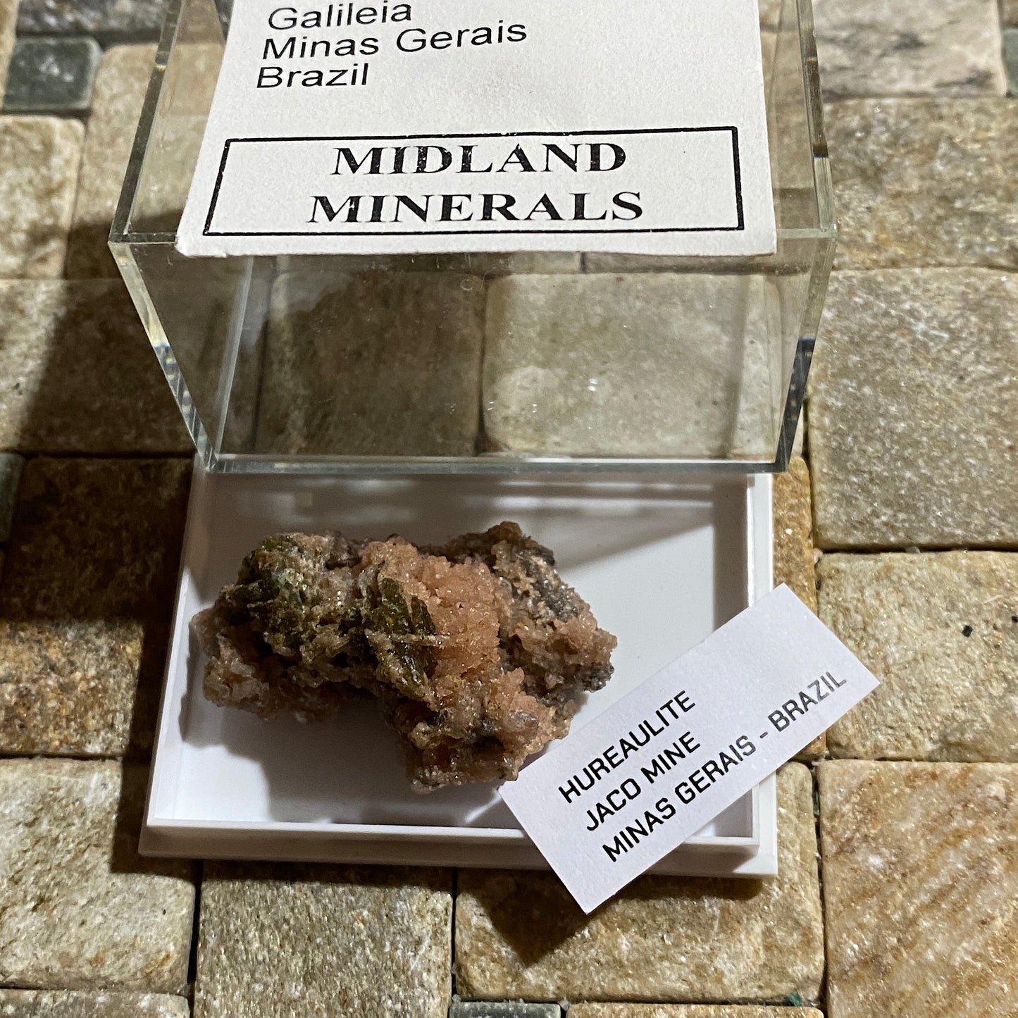 HUREAULITE : JACO MINE, GALILEIA, MINAS GERAIS, BRAZIL 12g MF4658