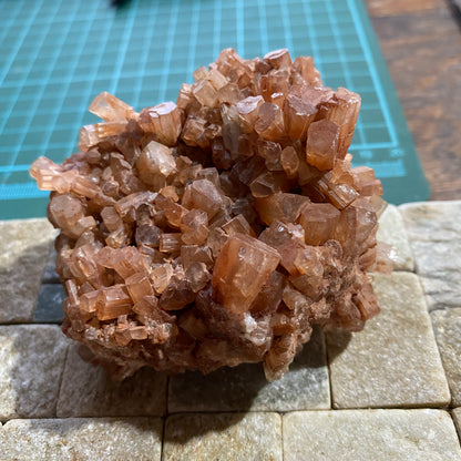 ARAGONITE CLUSTER : TAZOOTA, SEFROU, ATLAS MOUNTAINS, MOROCCO 204g MF5287