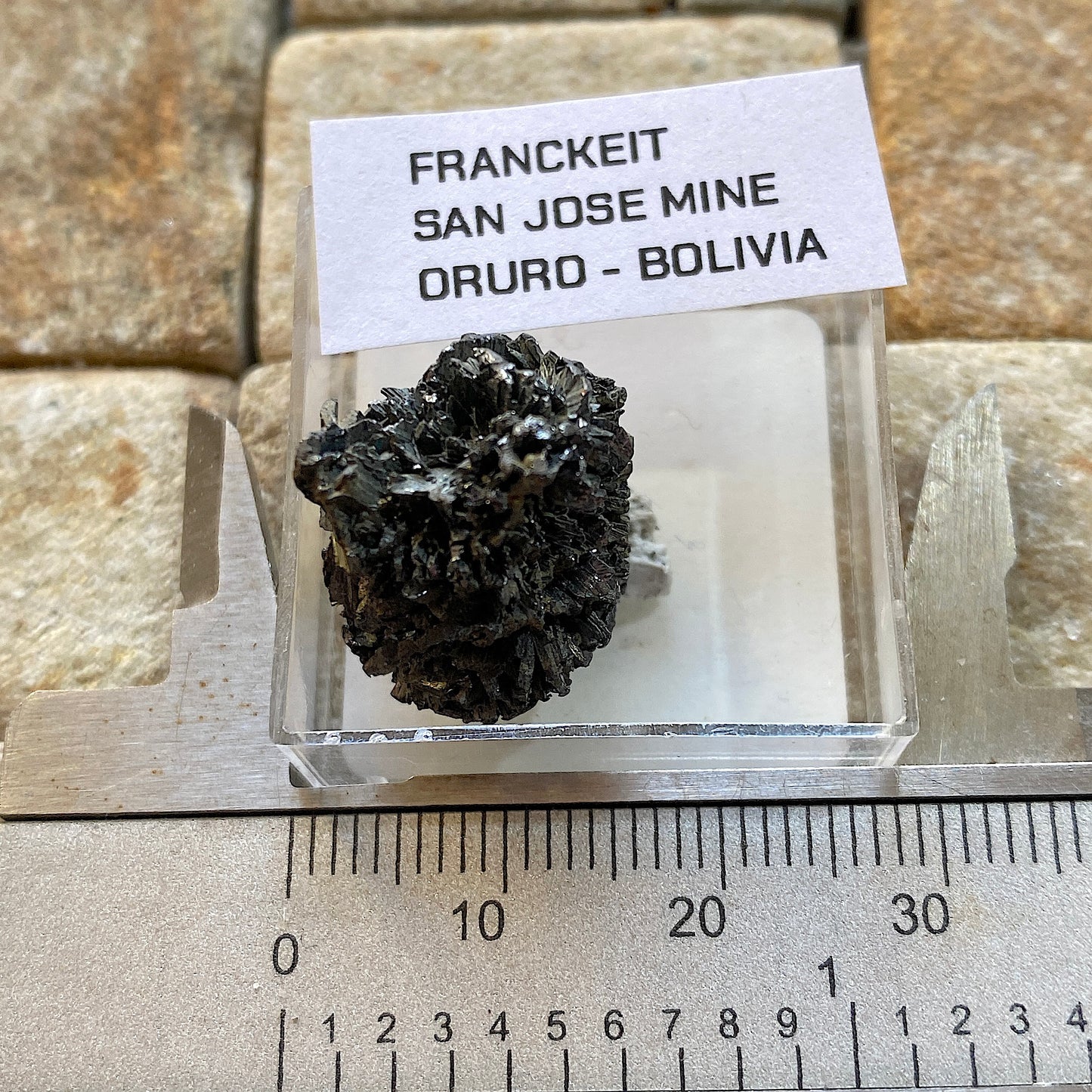 FRANCKEIT : SAN JOSE MINE, CERCADO PROVINCE, ORUR0, BOLIVIA  MF4659