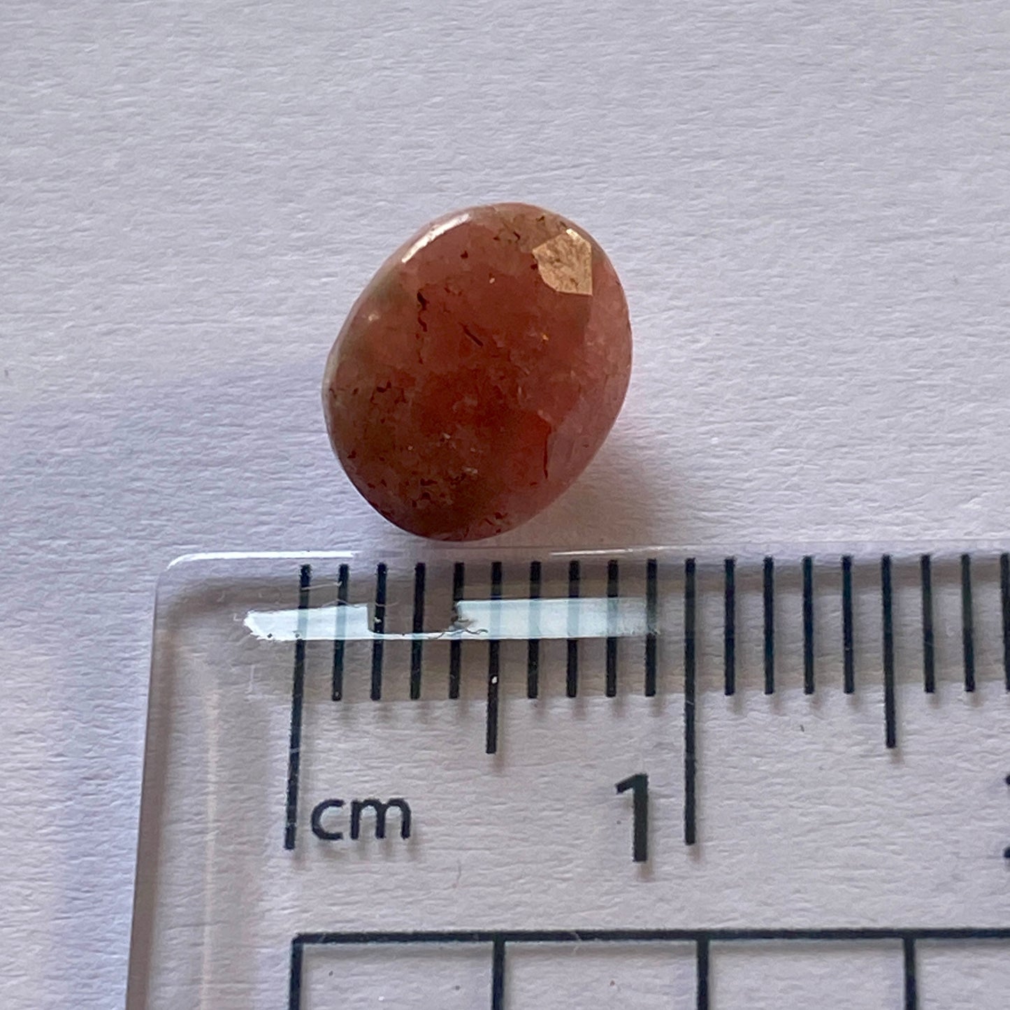 "STRAWBERRY" QUARTZ GEMSTONE - CURVELO, MINAS GERAIS, BRAZIL 3.60Ct MFG2215