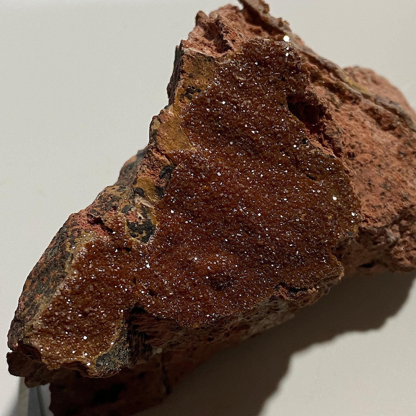 VANADINITE ON MATRIX : BOU ALMADEN, MIDELT PROVINCE, MOROCCO 226g MF5288