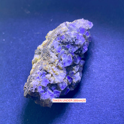 FLUORITE - EASTGATE QUARRY, STANHOPE, WEARDALE, CO DURHAM, ENGLAND 54g MF123