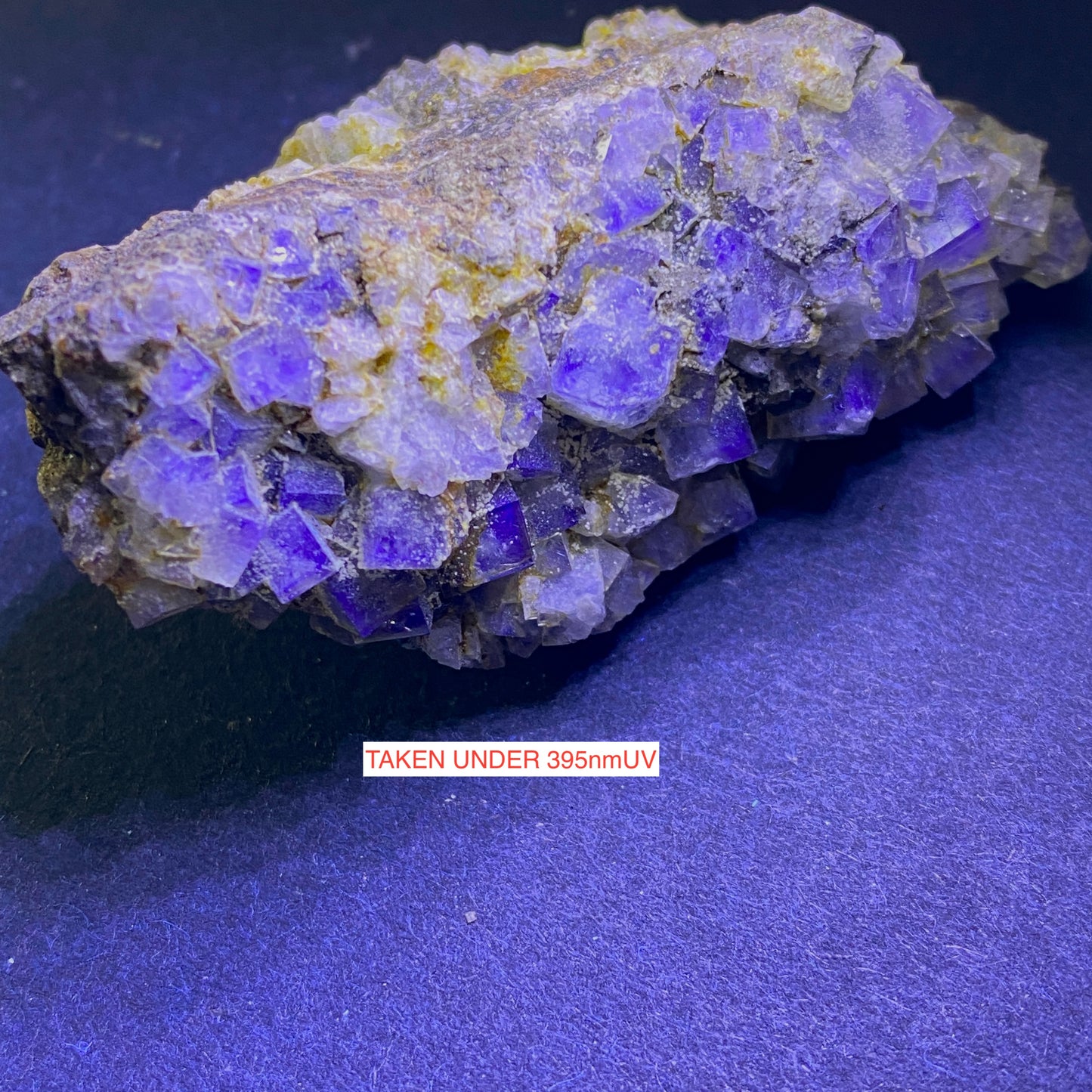 FLUORITE - EASTGATE QUARRY, STANHOPE, WEARDALE, CO DURHAM, ENGLAND 54g MF123