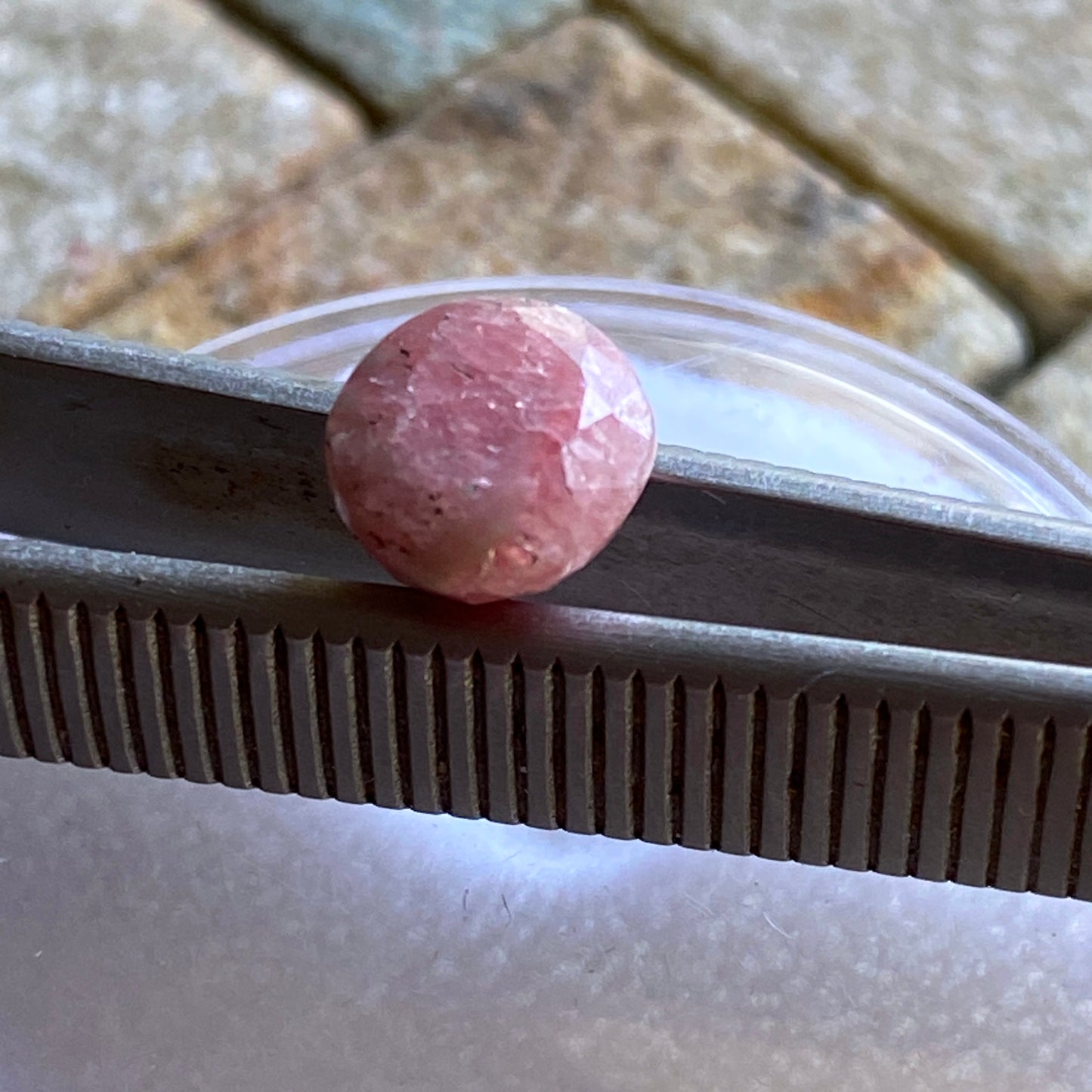 "STRAWBERRY" QUARTZ GEMSTONE - CURVELO, MINAS GERAIS, BRAZIL 3.60Ct MFG2215