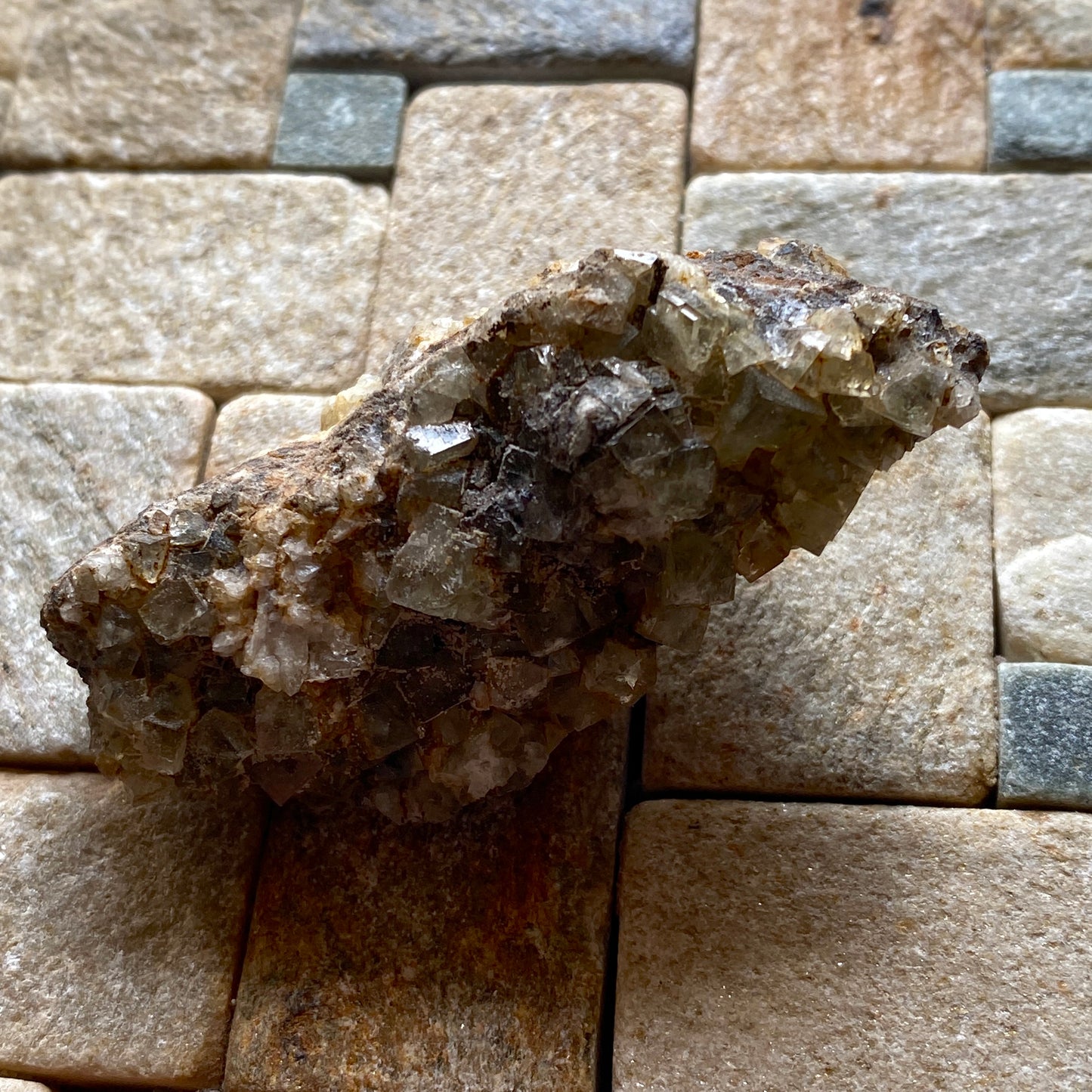 FLUORITE - EASTGATE QUARRY, STANHOPE, WEARDALE, CO DURHAM, ENGLAND 54g MF123