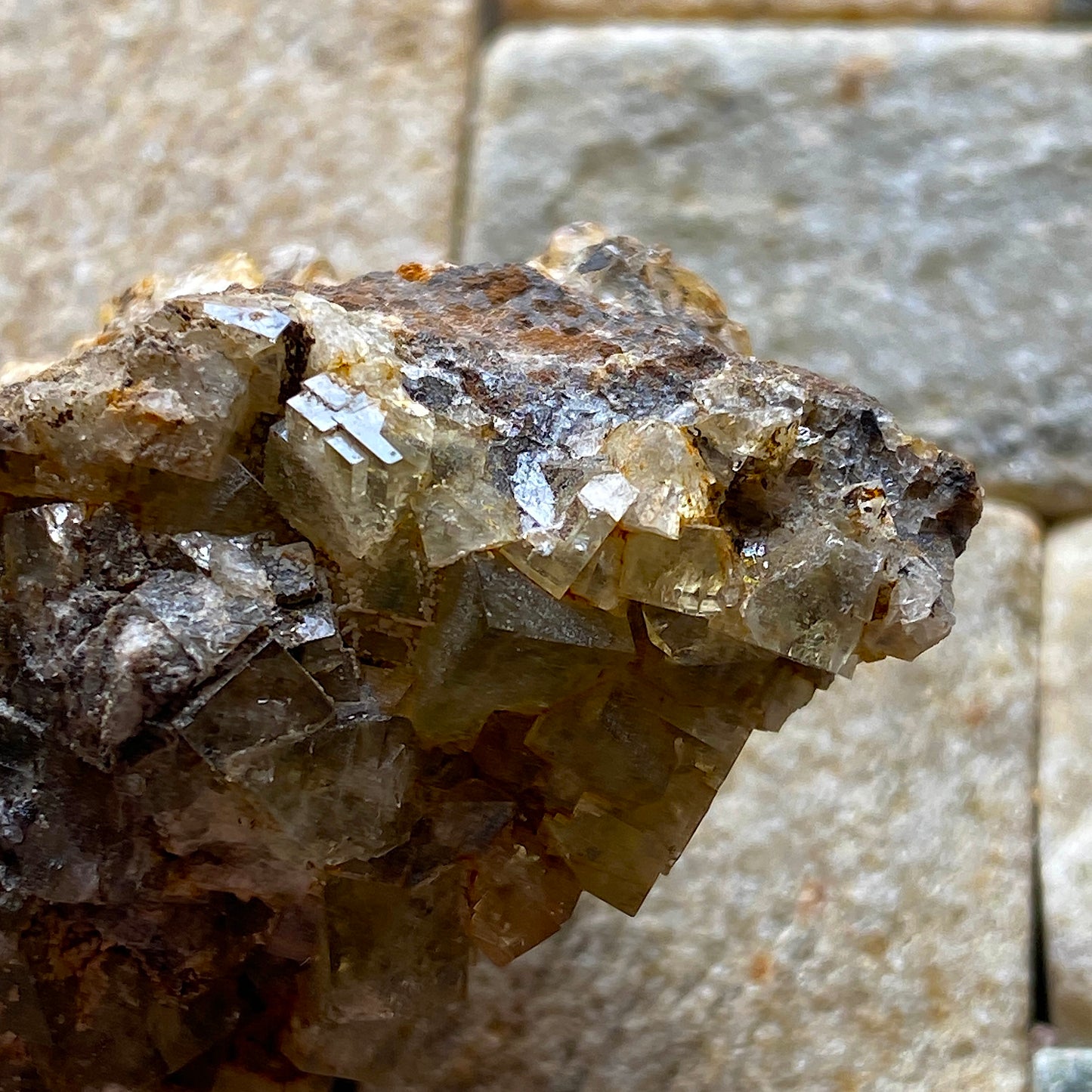 FLUORITE - EASTGATE QUARRY, STANHOPE, WEARDALE, CO DURHAM, ENGLAND 54g MF123