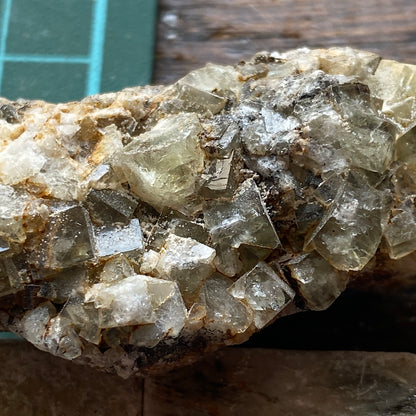 FLUORITE - EASTGATE QUARRY, STANHOPE, WEARDALE, CO DURHAM, ENGLAND 54g MF123