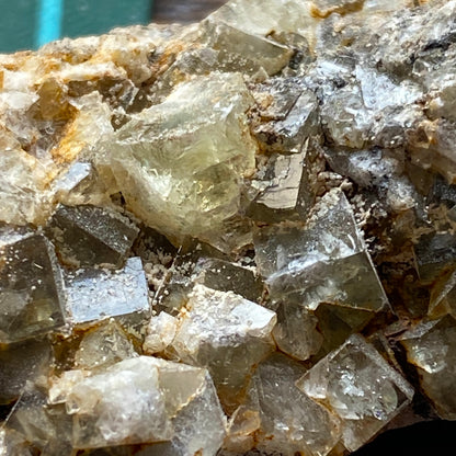 FLUORITE - EASTGATE QUARRY, STANHOPE, WEARDALE, CO DURHAM, ENGLAND 54g MF123