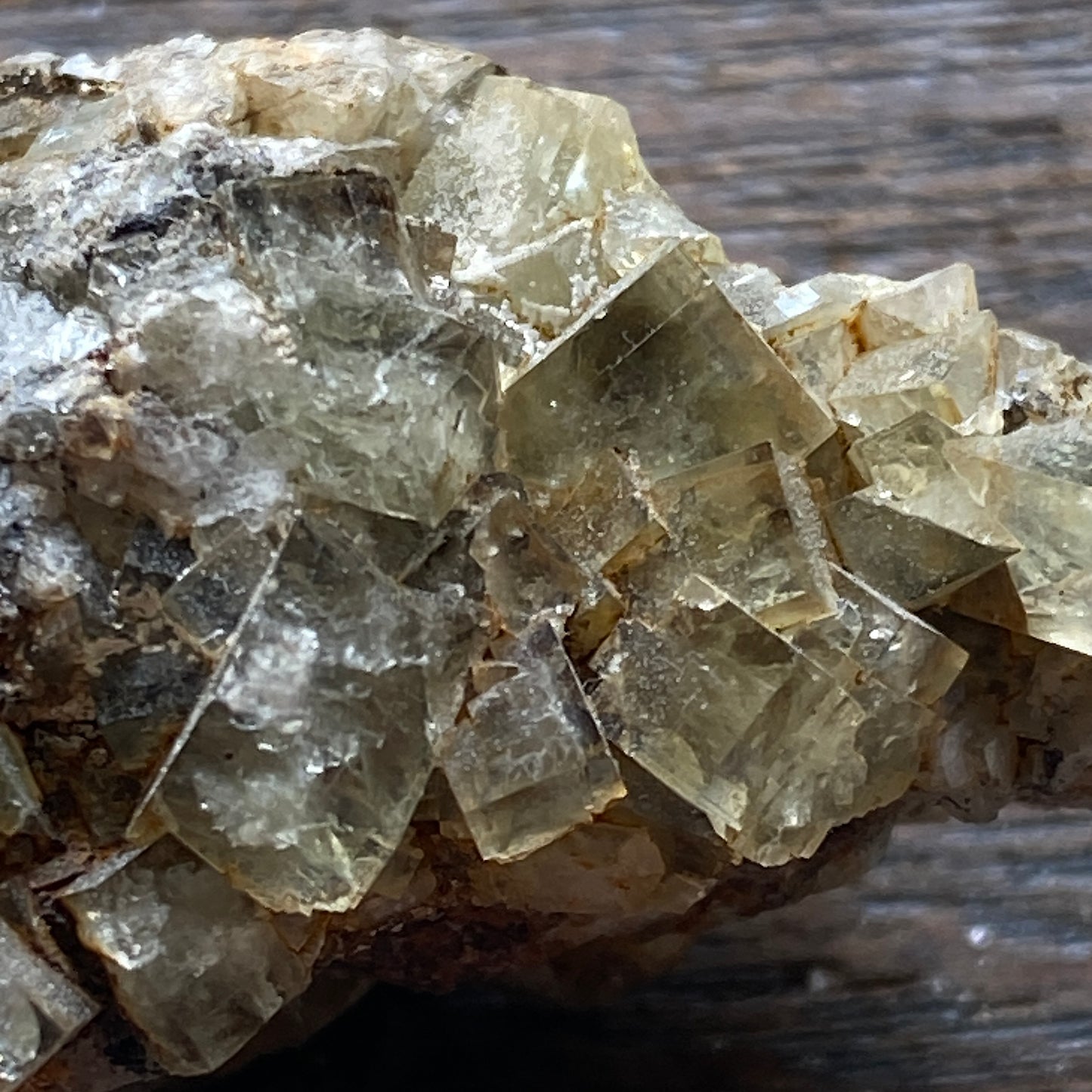 FLUORITE - EASTGATE QUARRY, STANHOPE, WEARDALE, CO DURHAM, ENGLAND 54g MF123