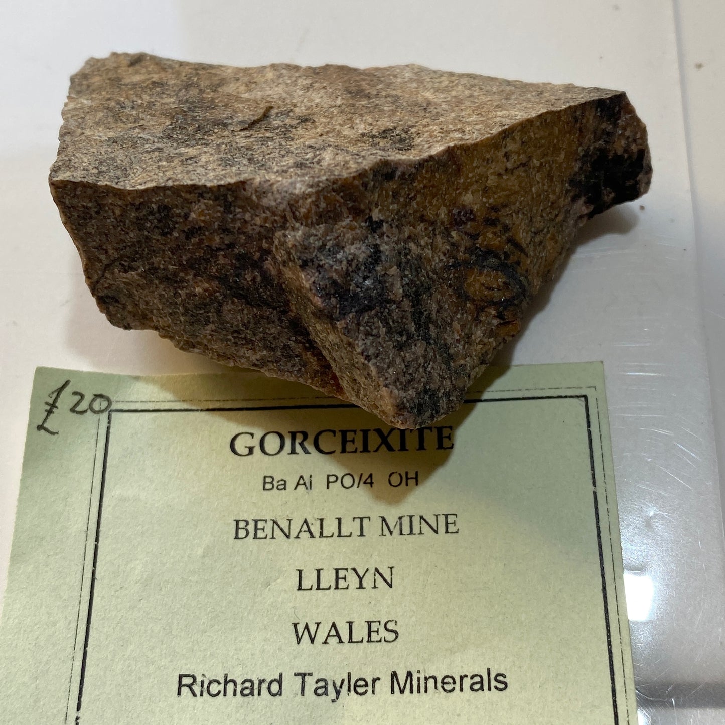 TWO SPECIMENS FROM BENALLT MINE, RHIW, GWYNEDD, WALES. MF4632