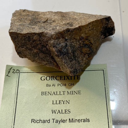 TWO SPECIMENS FROM BENALLT MINE, RHIW, GWYNEDD, WALES. MF4632