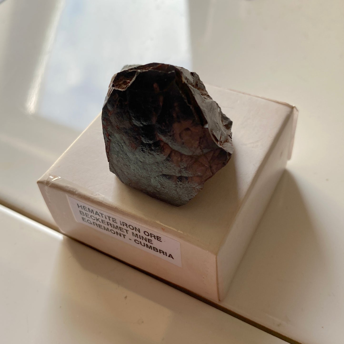 HEMATITE IRON ORE - BECKERMET MINE, EGREMONT, CUMBRIA, ENGLAND 83g MF250