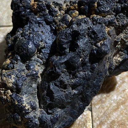 PSILOMELANE RARE SPECIMEN FROM QUITHER MINE, MILTON ABBOT, DEVON 182g MF5290