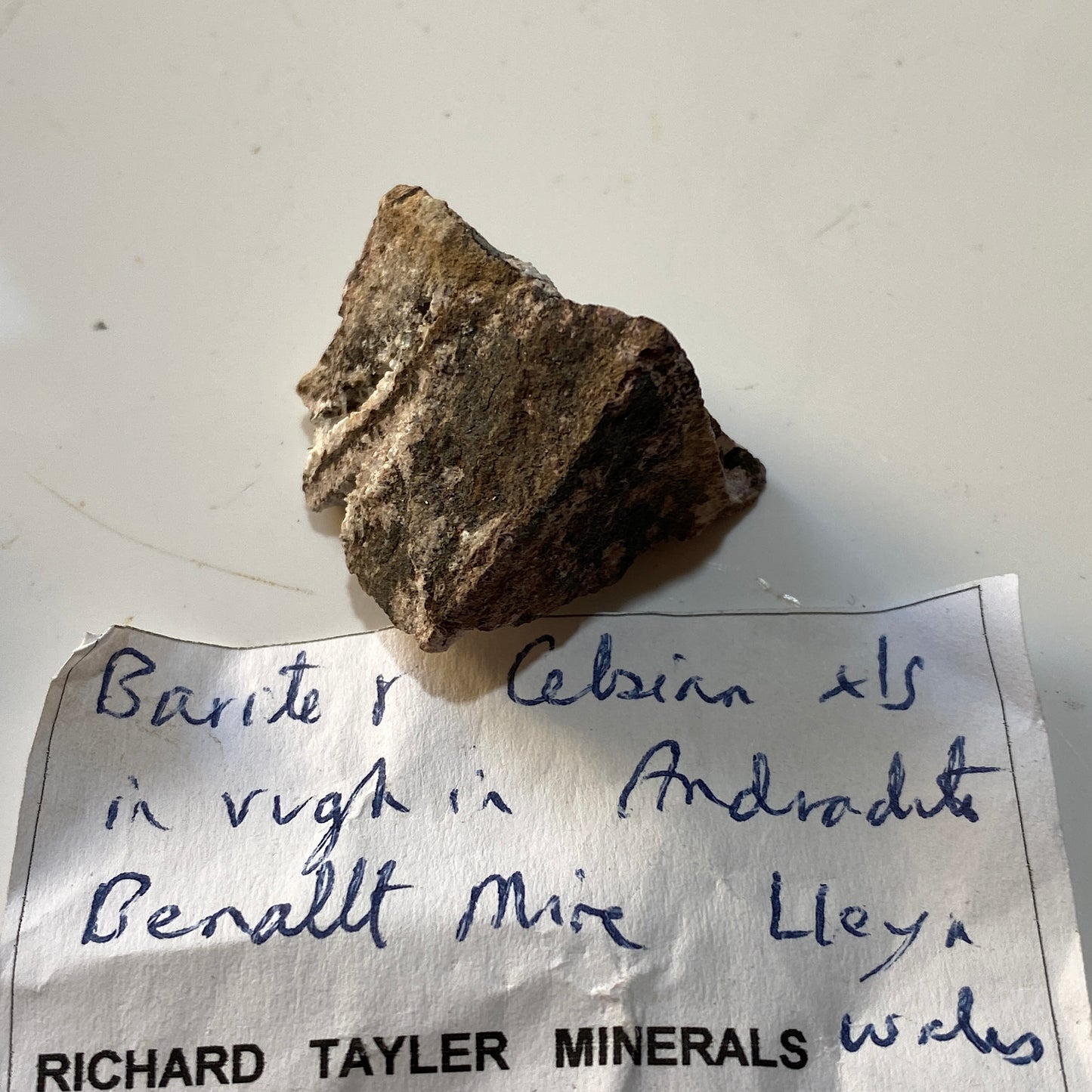 TWO SPECIMENS FROM BENALLT MINE, RHIW, GWYNEDD, WALES. MF4632